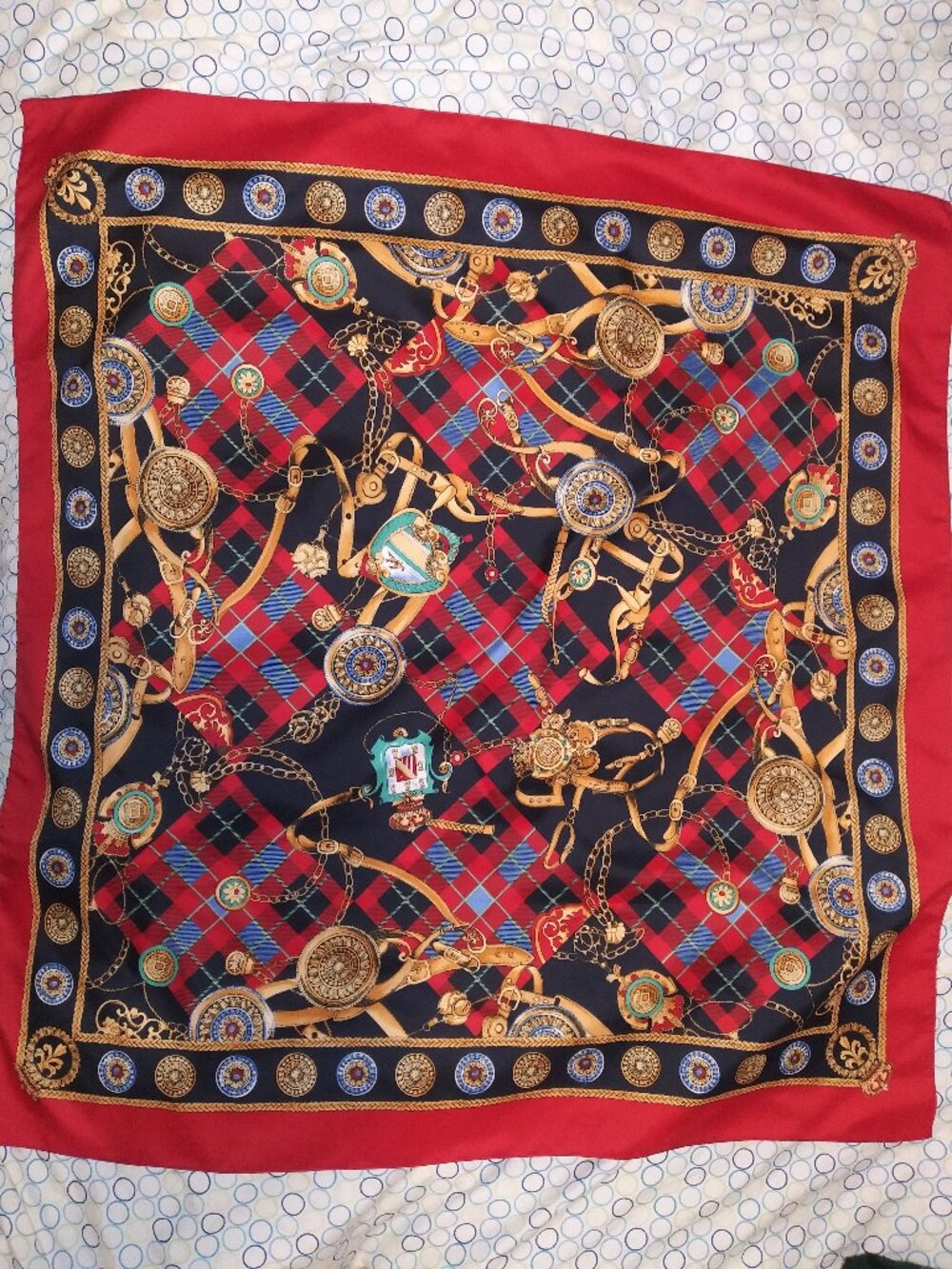 LG Le Galion Paris Vintage Scarf Size - 33.5x33.5